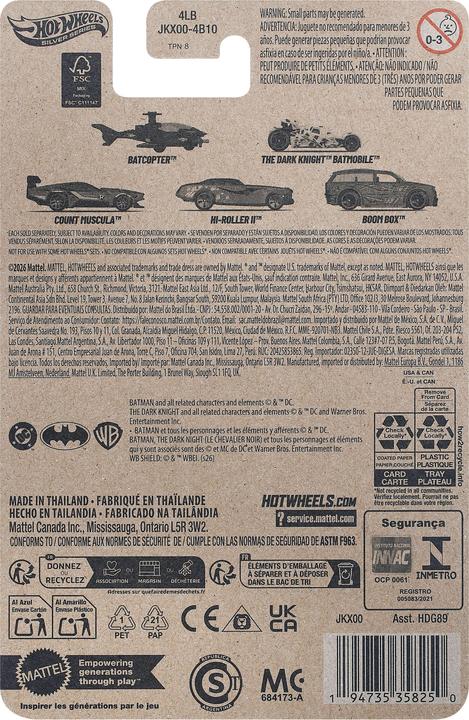 Produktbild Hot Wheels - Batman Tema - Hi roller