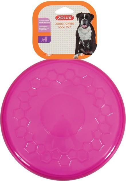 Image du produit Zolux Toy TPR frisbee POP 23 cm, rose (Jouet à lancer chien)
