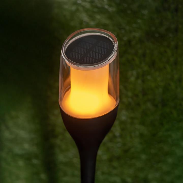 Actual product image Forever Light Solar torch LED lamp SUNARI FLS-230 black (20 lm, IP44)
