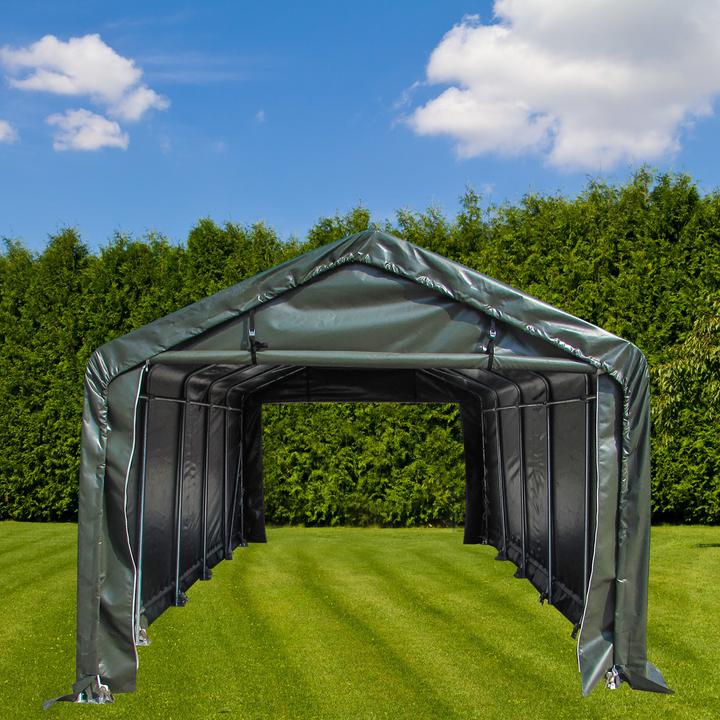 Produktbild Dema Lagerzelt Partyzelt Festzelt Weidezelt Unterstand Carportzelt Garagenzelt 6x3,3m (600 cm, 330 cm)