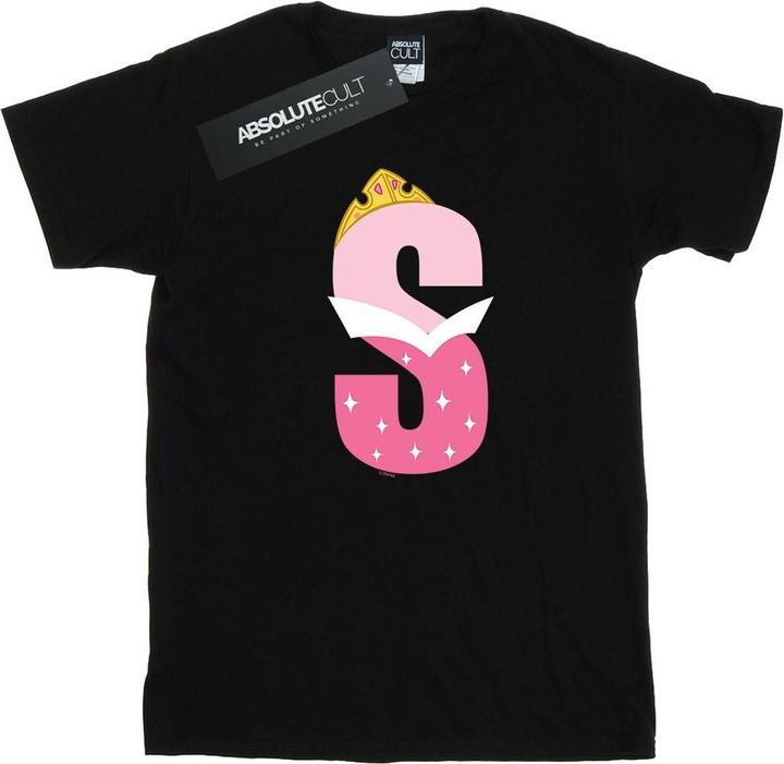 Immagine prodotto Disney Alphabet S Is For Sleeping Beauty Maglietta Ampia Donna (M)