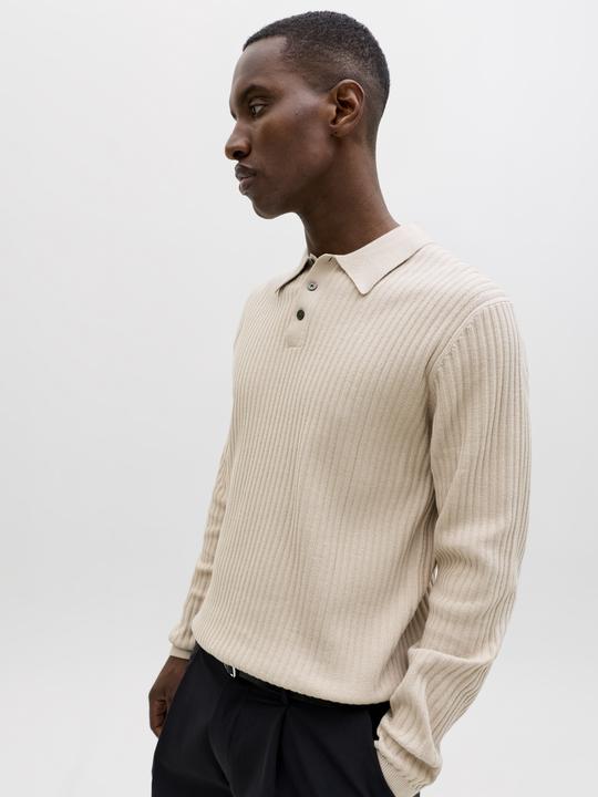 Produktbild Jack & Jones Jprblakai Knit Polo Ls Styd Ss26 (M)