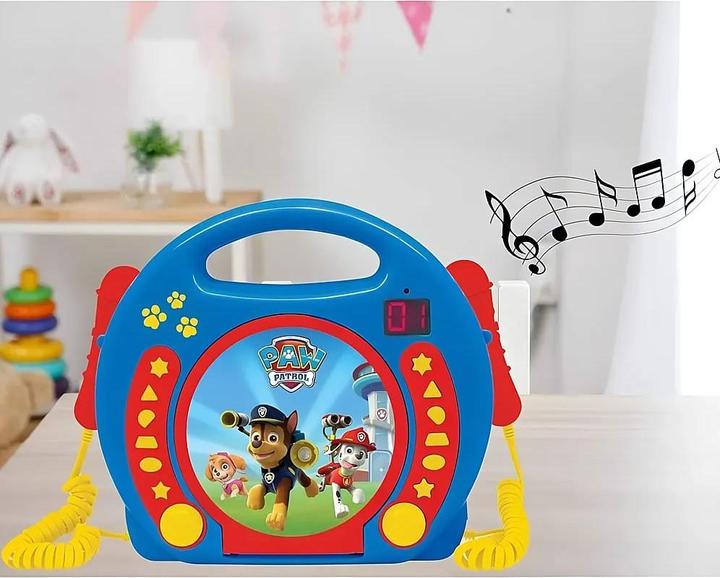 Immagine prodotto Lexibook Lettore CD con microfono Paw Patrol
