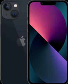 Forza Refurbished iPhone 13 256GB noir remis à neuf (256 Go, Noir, 6.10", 12 Mpx, SIM + eSIM, C / Bon)