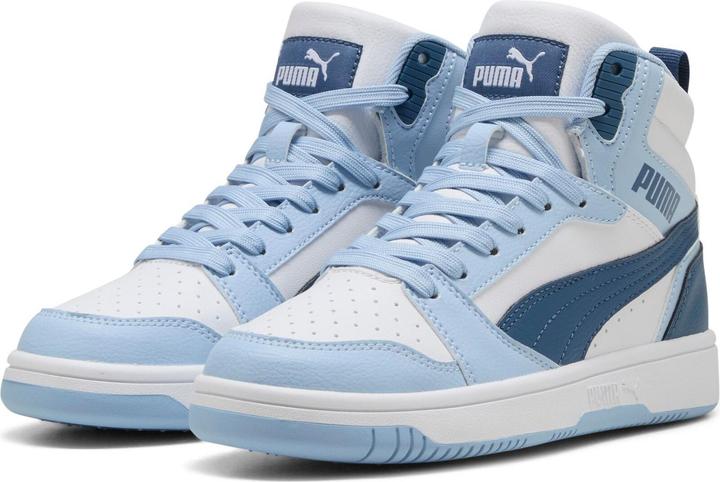 Blue, Blue, PUMA White-Dark Indigo-Haute Tropic, White, White