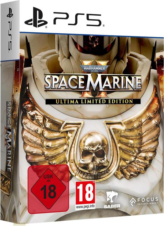 Immagine prodotto Focus Home Interactive Warhammer 40.000: Space Marine 2 PS-5 ULTIMA Limited Edition (PS5, DE)