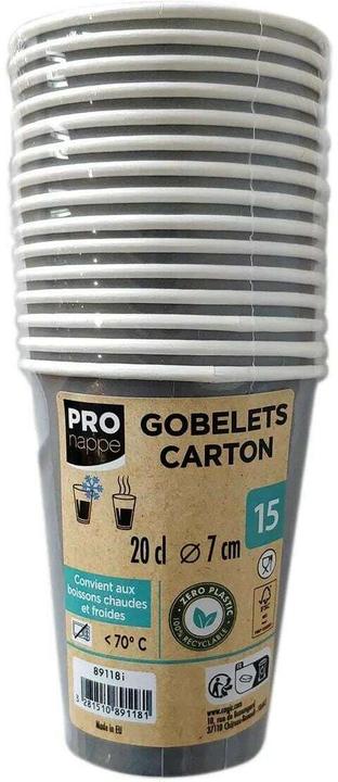 Productafbeelding PROnappe 15 wegwerpkoffiekopjes 200,0 ml (15x)
