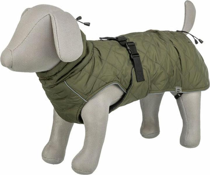 Produktbild Trixie Minot coat, XS: 30 cm, olive green (XS, Hundemantel)