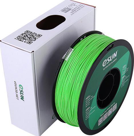 Immagine prodotto eSUN ABS+ 1,75 mm Peak Green 1 kg di filamento 3D (ABS, 1.75 mm, 1000 g, Verde)
