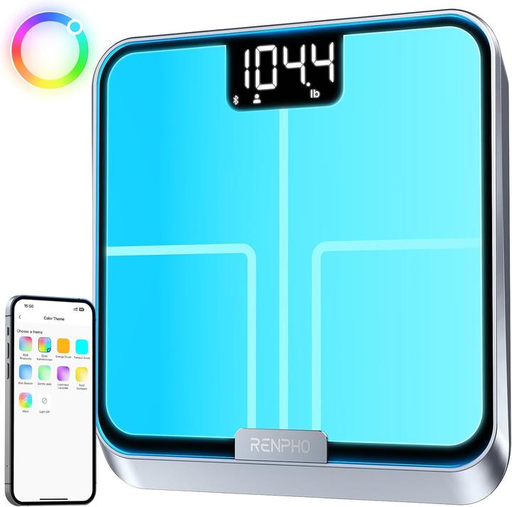 Produktbild Renpho Intelligente Bluetooth Körperfettwaage (180 kg)