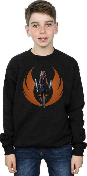 Immagine prodotto Star Wars Clone Wars Ahsoka Rebel Pose Felpa Ragazzi (128)