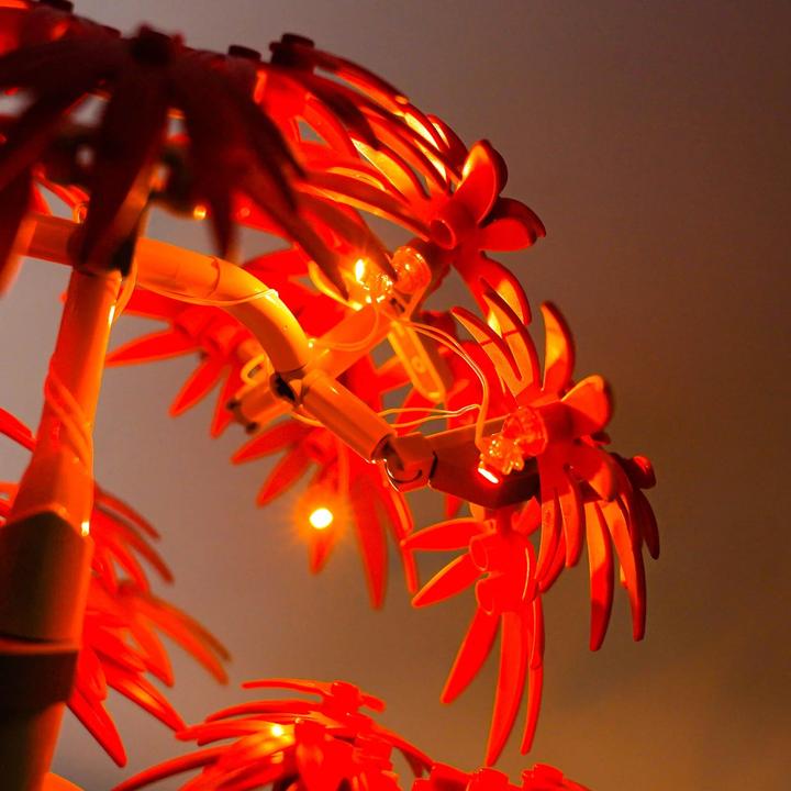 Actual product image BrickBling LED Licht Set für LEGO Japanischer Roter Ahorn - Bonsai-Baum (10348)