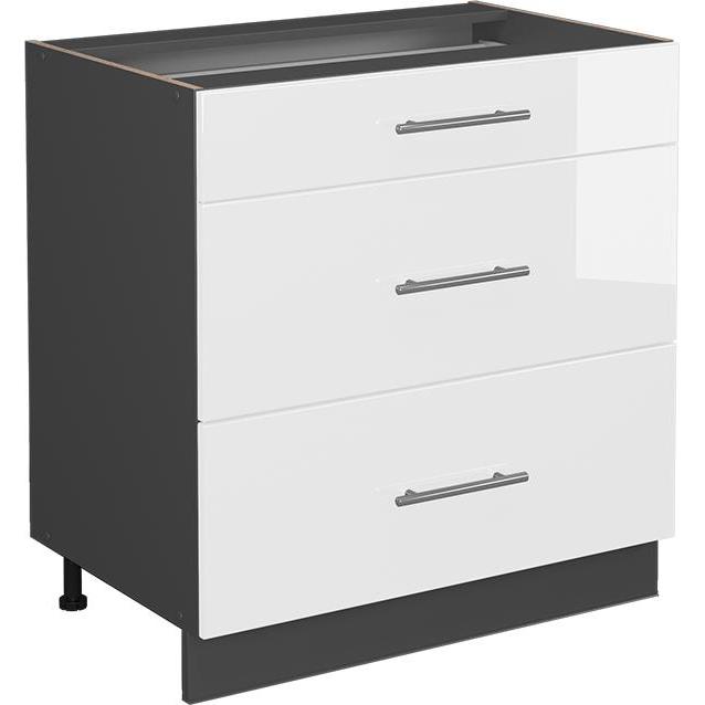 Vicco, Regal, Küchenunterschrank Fame-Line (80 x 60 x 81.5 cm)
