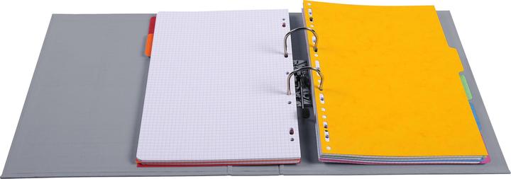 Actual product image Exacompta PVC- Premium, DIN 70 mm, dark gray (A4, 70 mm, 1 Piece)
