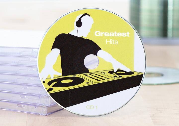 Produktbild HERMA CD Etiketten A4