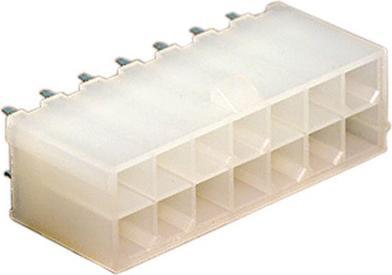 Actual product image Molex Male connector, plug, 9A, 600V, number of contacts - 14