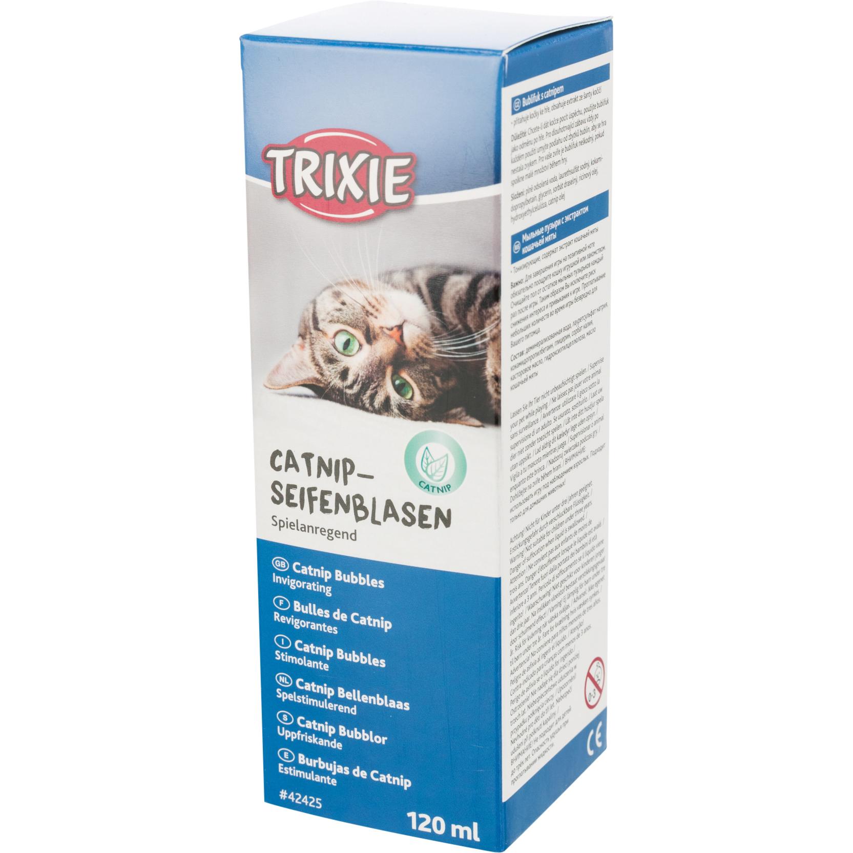 Comparer les prix de Trixie catnip bulles pour chats (120 ml) 1 pièce