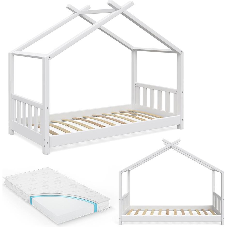 VitaliSpa, Kinderbett, Hausbett Design (80 x 160 cm)