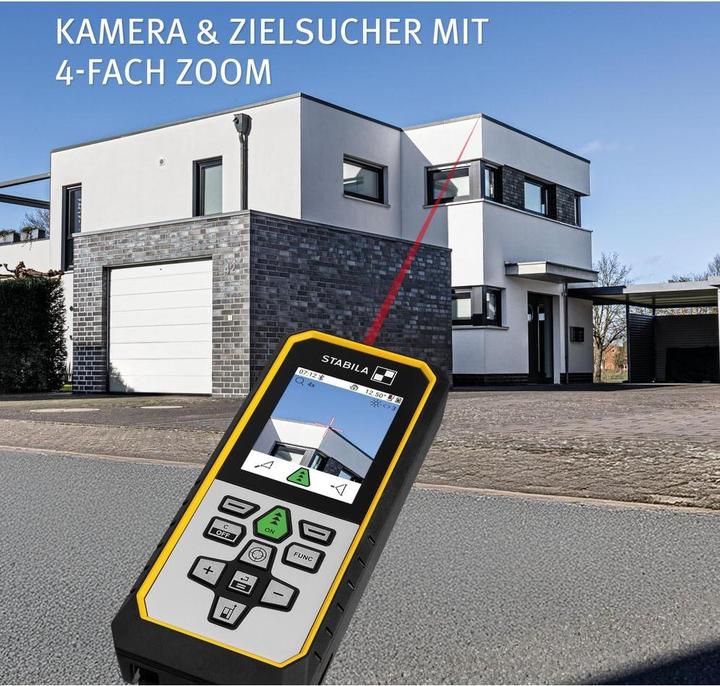 Actual product image Stabila Laserdistanzmessgerät LD 530 BT (200 m, 635 nm)