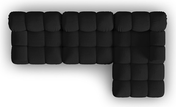 Image du produit Micadoni Canapé D'Angle Droit Modulaire, "Bellis", 4 Places, 282x155x70Fabriqué en Europe (Canapé d'angle)