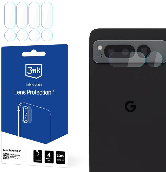Image du produit 3MK Lens Protect Google Pixel Fold (front) Ochrona na obiektyw aparatu 4szt (4 pcs, Google Pixel Fold)