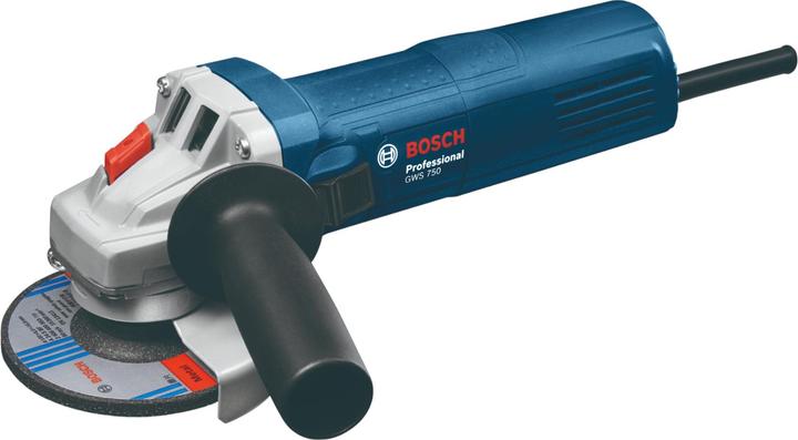 Produktbild Bosch Professional Winkelschleifer GWS 750-125 (125 mm) inkl. Schruppscheibe (125 mm) (125 mm)