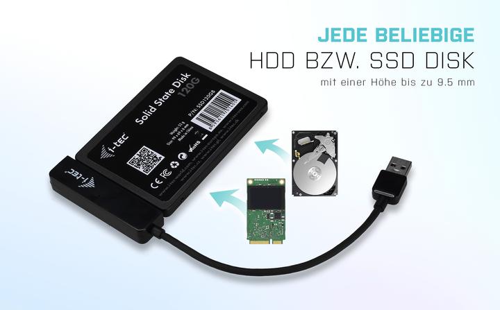 Image du produit i-tec MySafe USB 3.0 Easy (2.5")