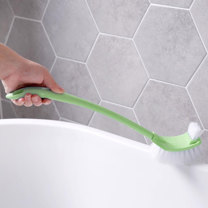 Actual product image JTI Double-sided toilet brush - green