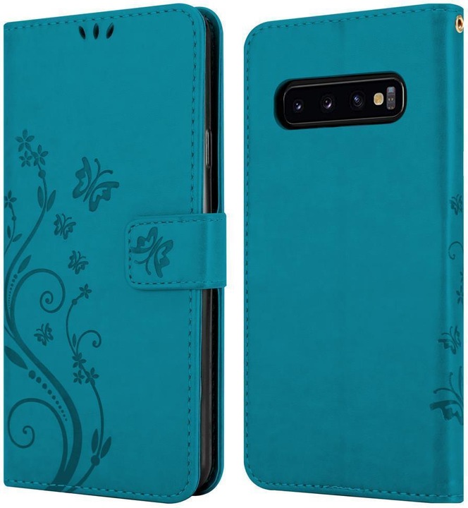Actual product image Cadorabo Flower Book Cover (Samsung Galaxy S10 5G)