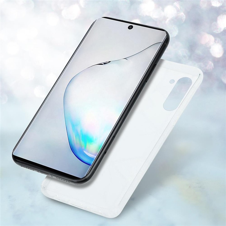 Produktbild Cadorabo IMD TPU Bunter Marmor Cover (Samsung Galaxy Note 10)