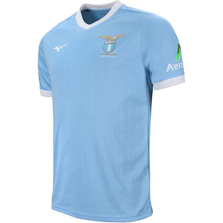 Thumbnail - Mizuno, Herren, Sportshirt, trikot zum 50. geburttag lazio rome (S), Blau, S