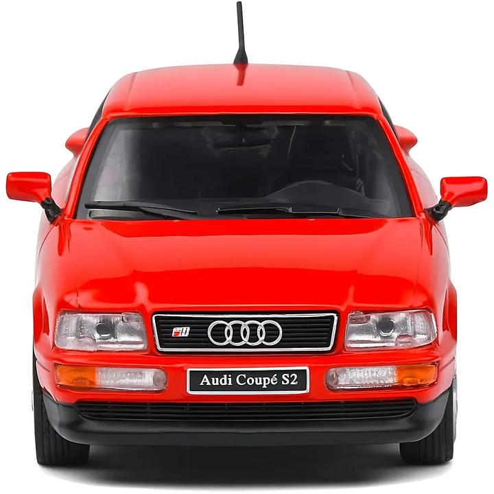 Actual product image Solido 1:43 Audi S2 Coupe red