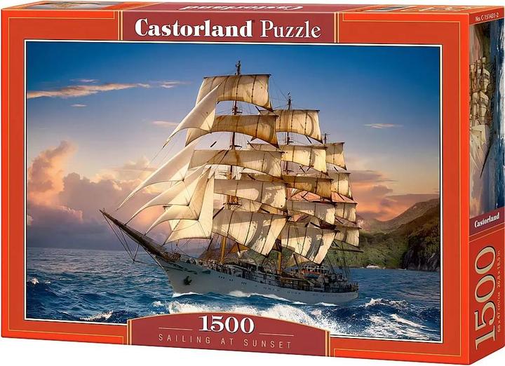 Castorland Sailing at Sunset, Puzzle 1500 Teile (1500 Teile)