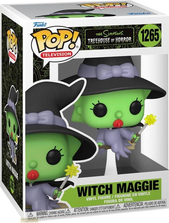 Actual product image Funko Pop! The Simpsons : Witch Maggie
