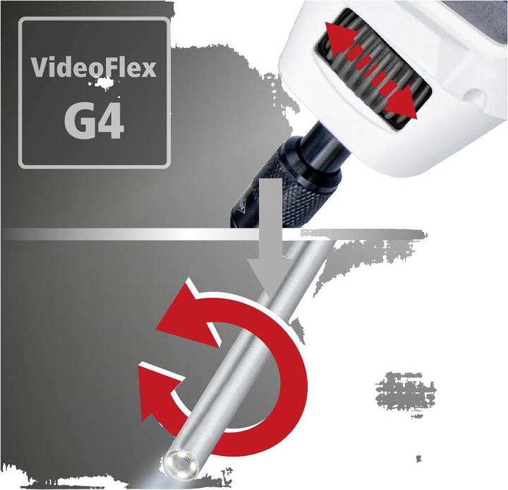 Actual product image Laserliner Endoscope camera FixView Camera Ø 40 cm, 4 mm