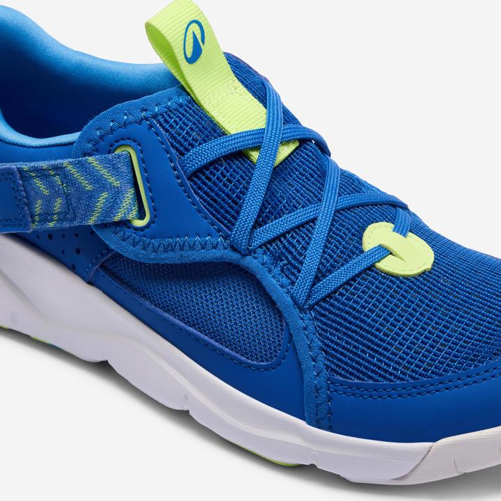 Produktbild Decathlon Turnschuhe Kinder Klettverschluss - Playful Summer blau/gelb (28)