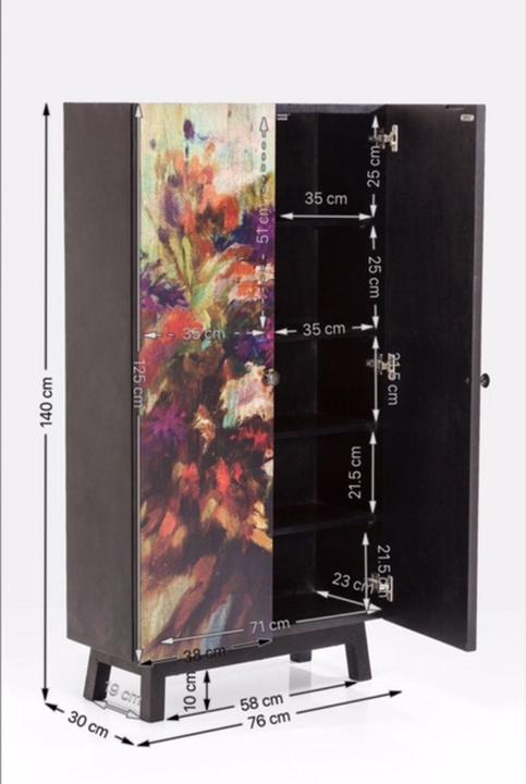Image du produit Kare Design Armoire Fleur (76 x 140 x 30 cm)