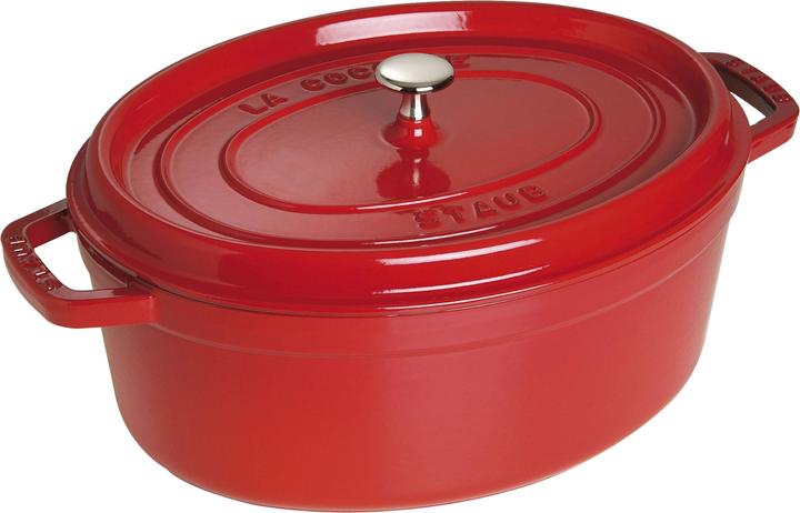 Staub Cocotte (27 cm, Casserole + Stewpot, Cast iron, Enamel)