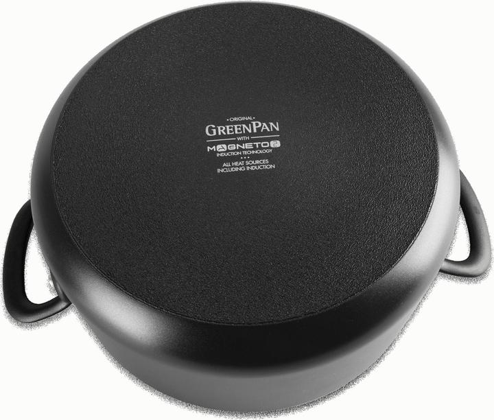 Actual product image Greenpan Pot with lid CRAFT 24 cm - 4,9 l (24 cm, Pot, Aluminium)
