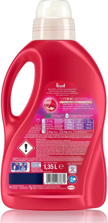 Produktbild Perwoll Renew Flüssig Color (27 Waschgänge, Flüssigwaschmittel)
