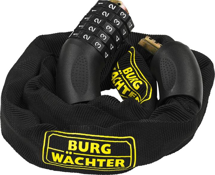 Produktbild Burg Wächter Kettenschloss 280 C 90 BLACK (90 cm)