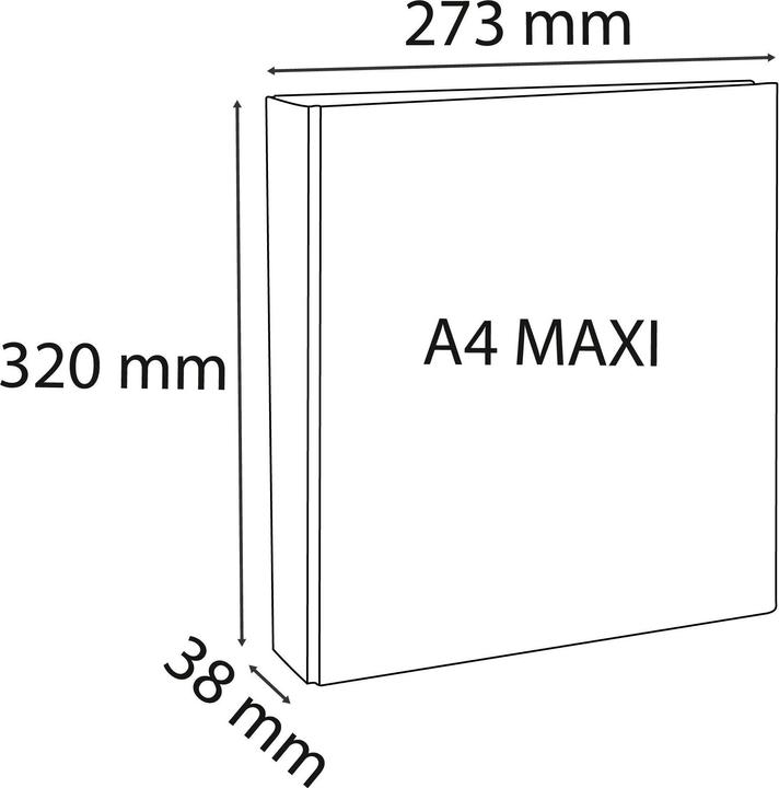 Produktbild Exacompta Ringbücher (A4, 47 mm, 1 Stück)