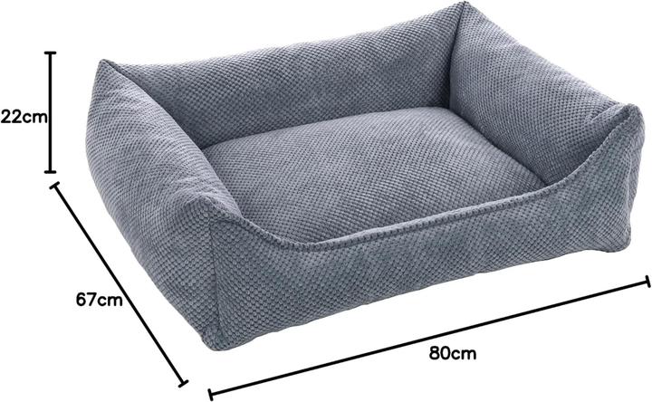 Actual product image Flamingo Reno Rectangular Dog Bed (Dog)