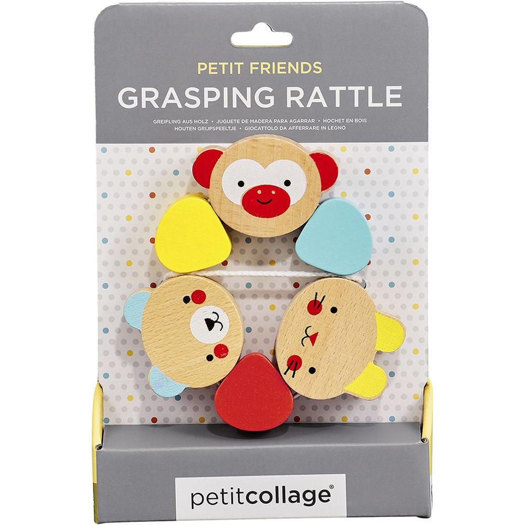 Petitcollage Holz-Greifling Tiere (PTC321)