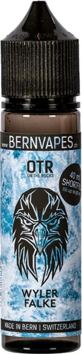 Actual product image Bernvapes Wyler Falcon OTR 40ml Shortfill