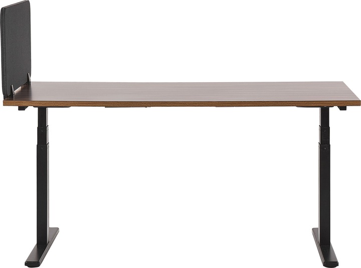 Immagine prodotto Beliani Divisorio per scrivania grigio scuro 160 x 40 cm WALLY