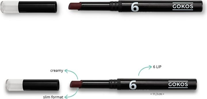 Image du produit Gokos Lipcolor Black Edition (610 Just Delicious)