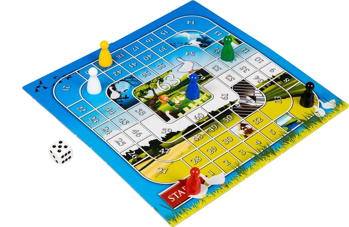 Actual product image Clown games Clown game of goose (Dutch)