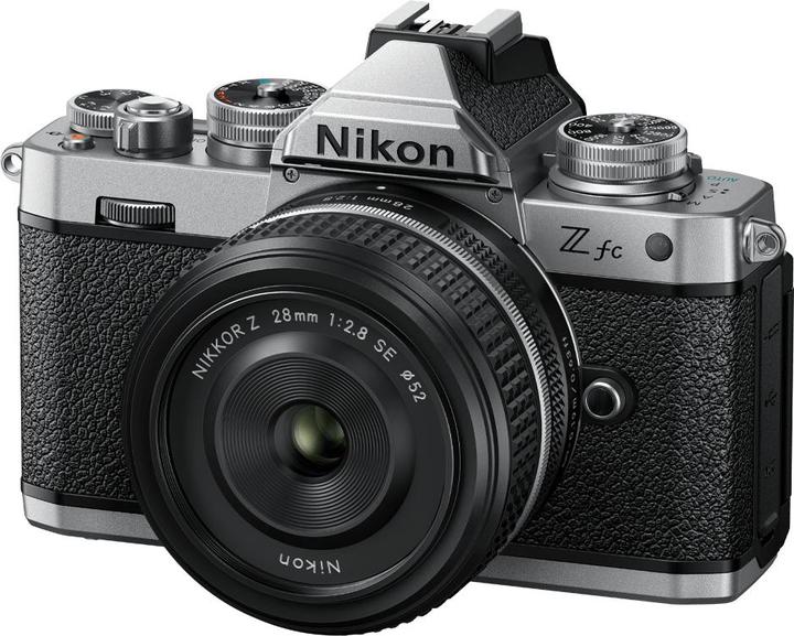 Productafbeelding Nikon Z fc zilver + Nikkor Z 28mm SL (28 mm, 20.90 Mpx, DX)