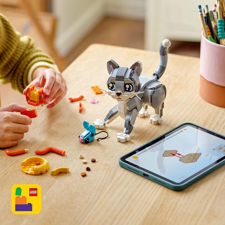 Produktbild LEGO Graue Katze (31163, LEGO Creator Expert)